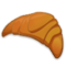 Croissant emoji on Samsung
